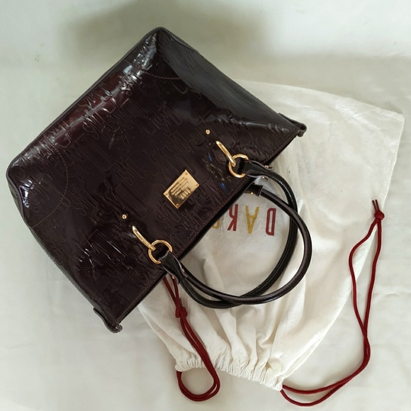 Daks Handbags - Daks Patent leather Handbag (With Code)